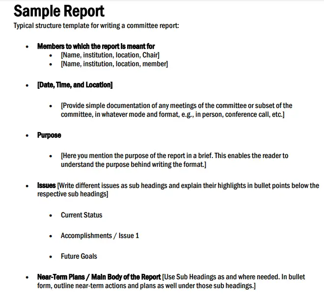 Template-of-short-report