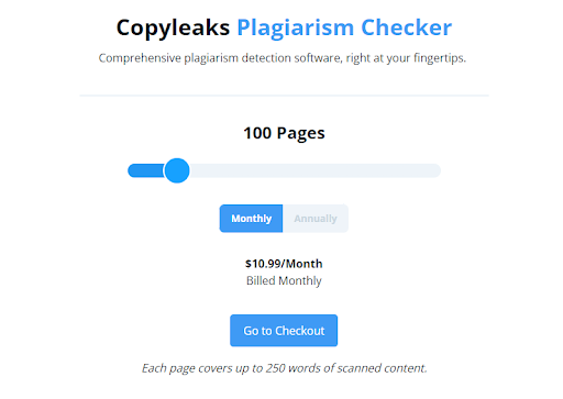 Copyleaks Plagiarism Checker