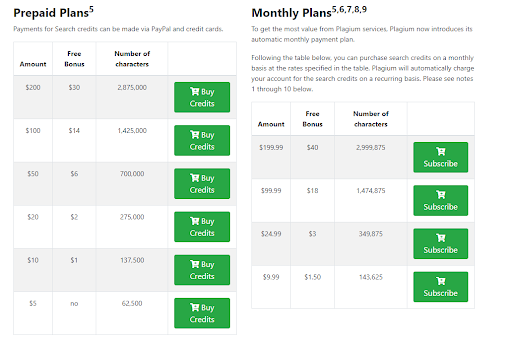 Screenshot-of-Plagium-pricing-plans