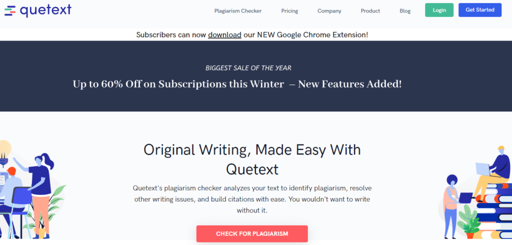 Dashboard-of-QueText-plagiarism-checker
