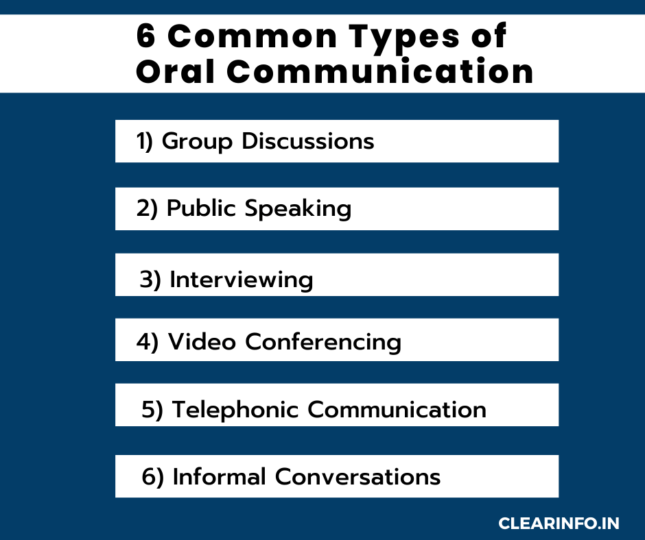 List-of-Six-common-types-of-oral-communication