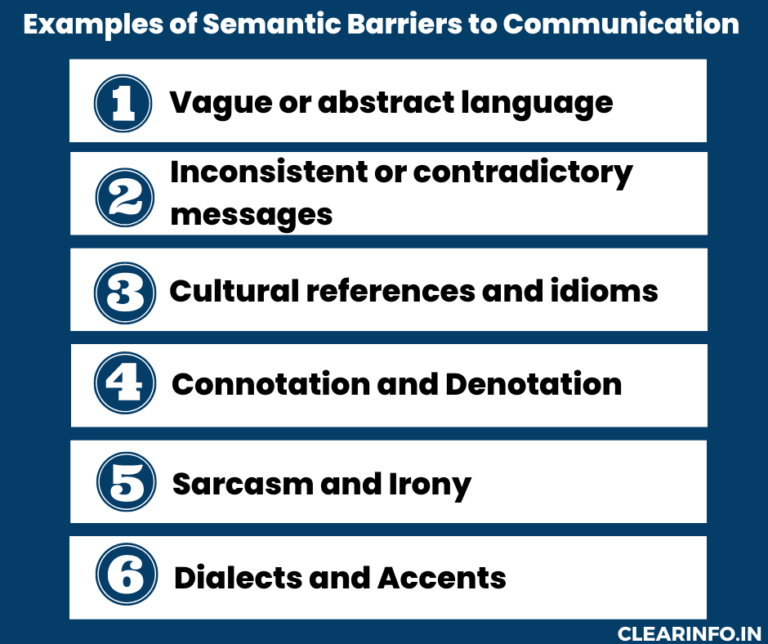 Semantic Barriers of Communication Examples & How to Tackle It